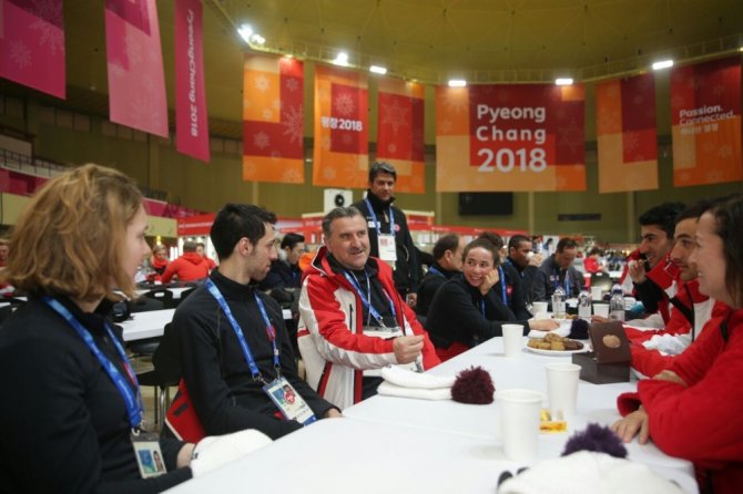 Bakan Bak Olimpiyat Köyünü Ziyaret Etti
