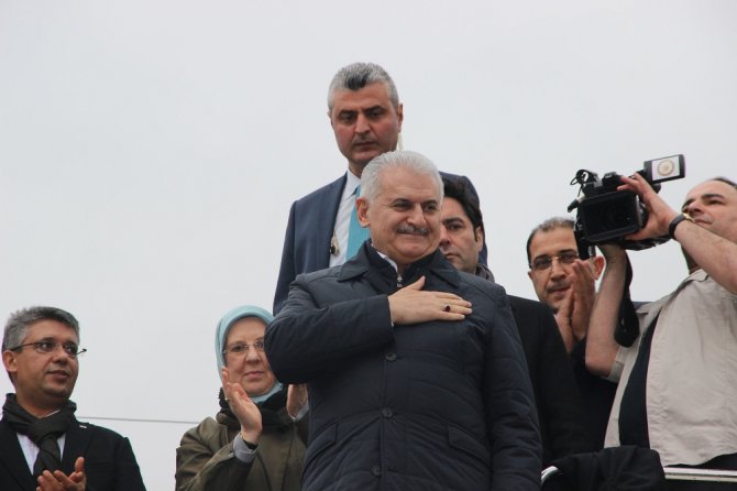 Manisa’da Başbakan Yıldırım’dan Tünel Müjdesi