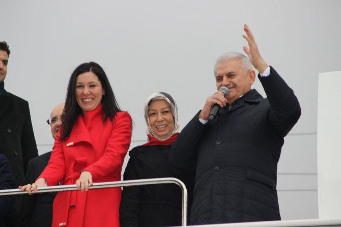 Manisa’da Başbakan Yıldırım’dan Tünel Müjdesi