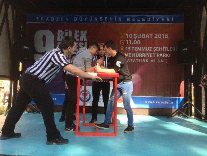 Bilek Güreşi Kurtuluş Turnuvası Gerçekleştirildi
