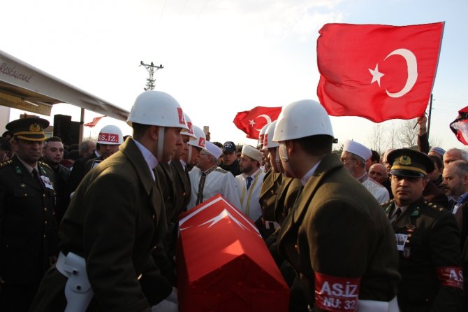 Samsun İkinci Afrin Şehidini De Uğurladı