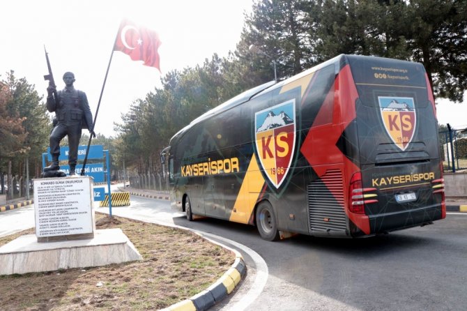 Kayserispor’dan Komandolara Ziyaret