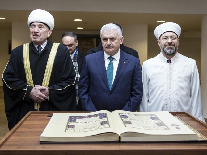 Başbakan Yıldırım, Minsk Camii’ni Ziyaret Etti
