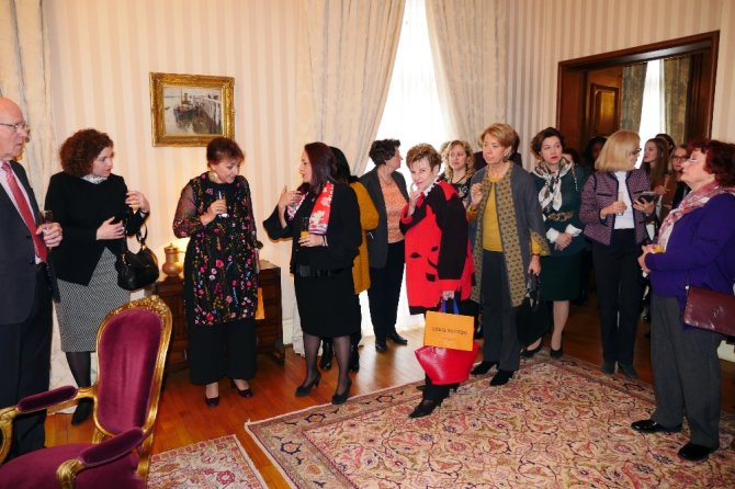 First Lady’ler Türkiye Büyükelçiliği Rezidansında Buluştu