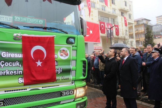 Giresun’un Görele İlçesinde Kaymakam Ve Muhtarlar Derneği Kampanya Başlattı
