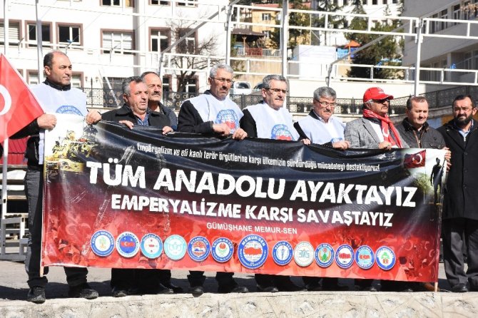 Gümüşhane Memur-sen’den Afrin Harekatına Tam Destek
