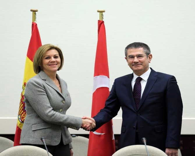 Canikli İtalyan Ve İspanyol Mevkidaşlarıyla Görüştü