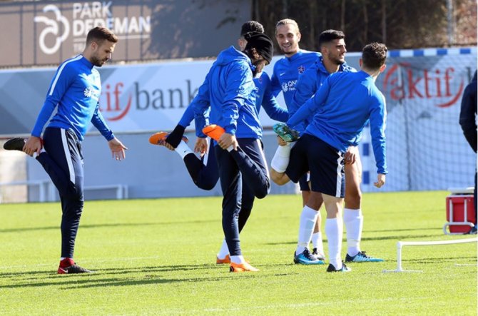 Trabzonspor Başakşehir Maçı Hazırlıklarını Sürdürdü