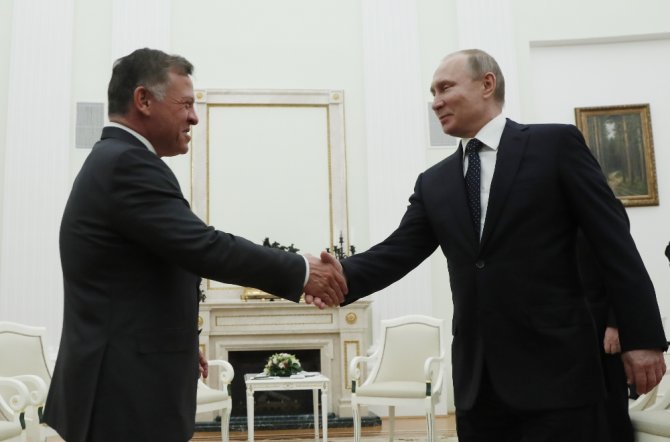 Putin Ve Ürdün Kralı 2. Abdullah Bir Araya Geldi