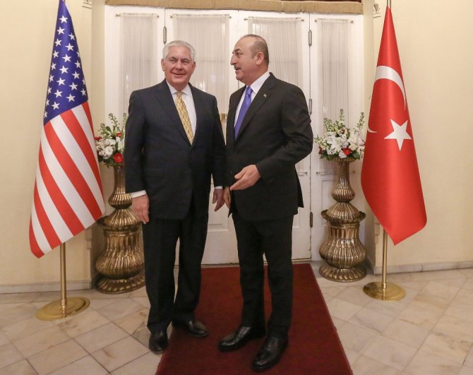 Çavuşoğlu-tillerson Görüşmesi Sona Erdi