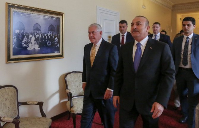 Çavuşoğlu-tillerson Görüşmesi Sona Erdi