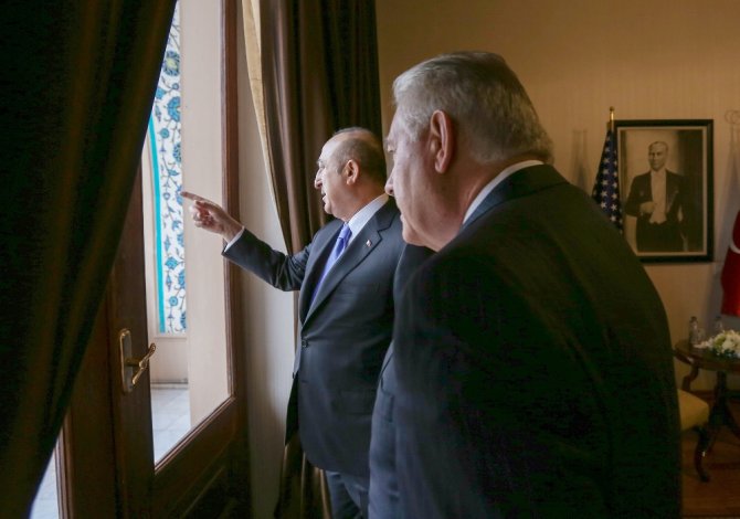 Çavuşoğlu-tillerson Görüşmesi Sona Erdi