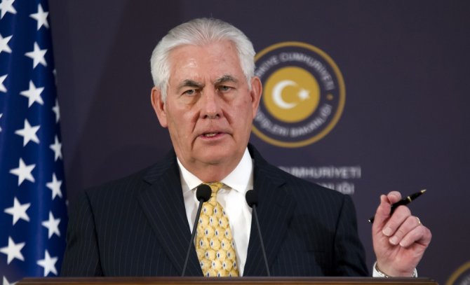 Abd Dışişleri Bakanı Tillerson: Münbiç Önceliğimiz