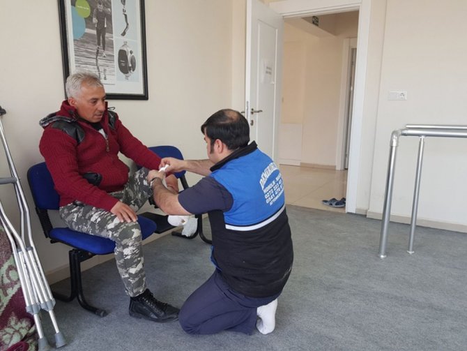 Ayağını Kaybeden Gazi 22 Yıl Sonra Yürüyebilecek
