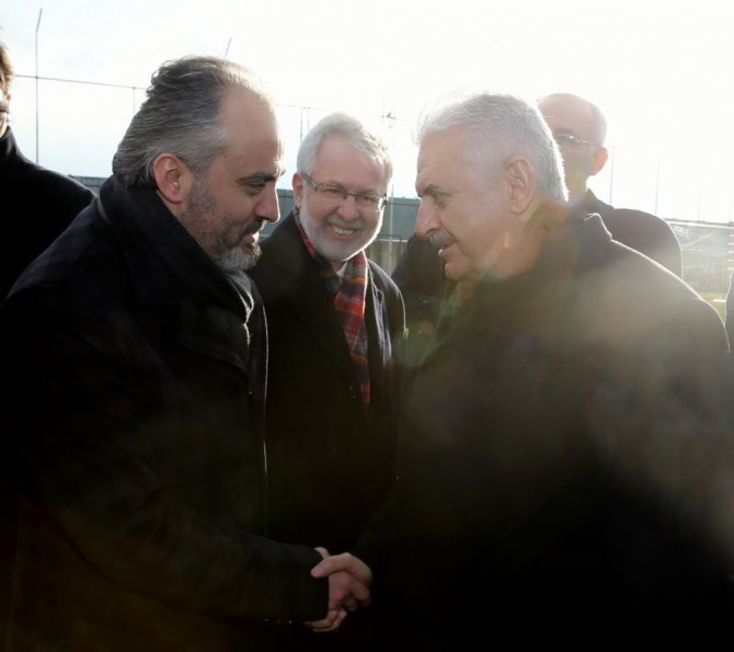 Başbakan Yıldırım’dan Alinur Aktaş’a Ziyaret