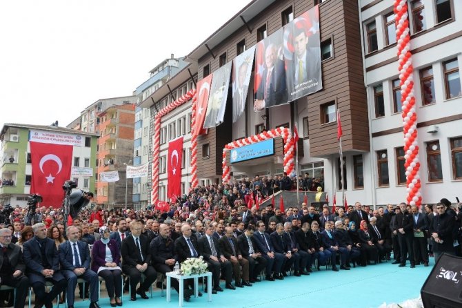 Bakan Soylu Şehit Kaymakam Muhammet Fatih Safitürk İlköğretim Okulu’nun Açılışını Gerçekleştirdi
