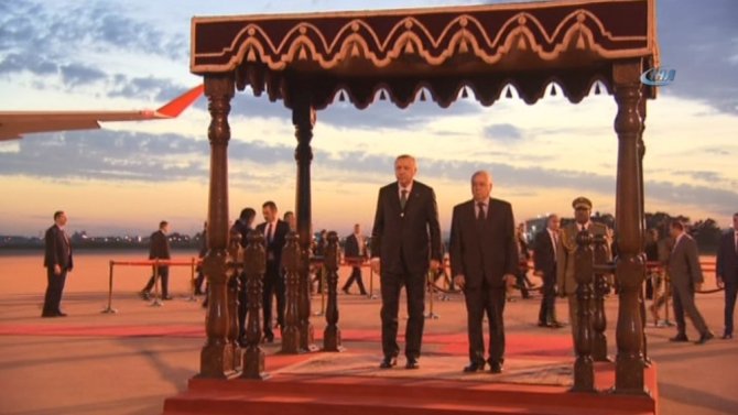 Cumhurbaşkanı Erdoğan, Cezayir’de