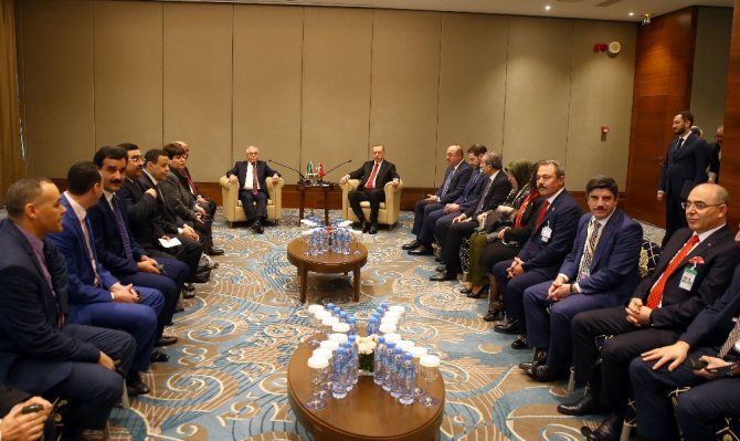 Cezayir Ulusal Halk Meclis Başkanı Bouhadjia’yı Kabul Etti