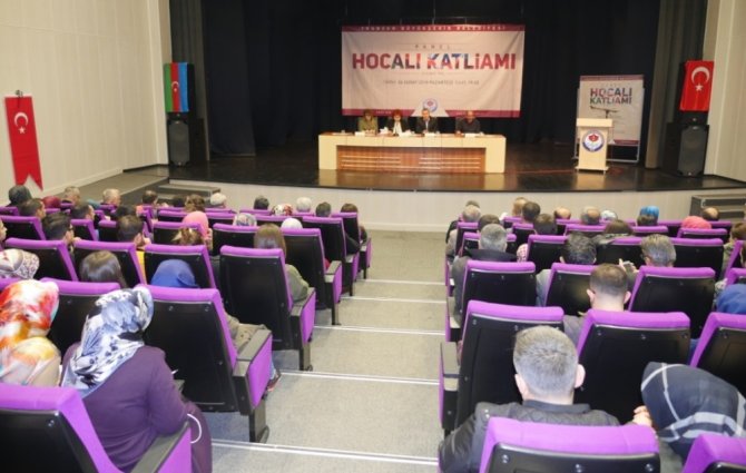 ‘Hocalı Katliamı’ Trabzon’da Unutulmadı