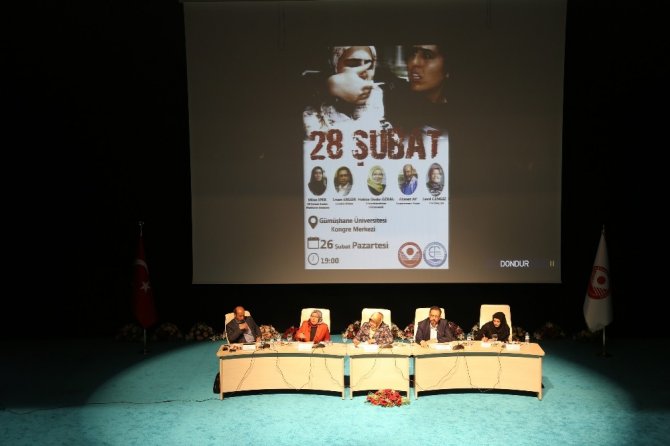 Gümüşhane’de 28 Şubat Konulu Panel