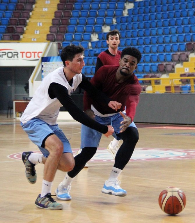Trabzonspor, Banvit Maçı Hazırlıklarını Sürdürdü