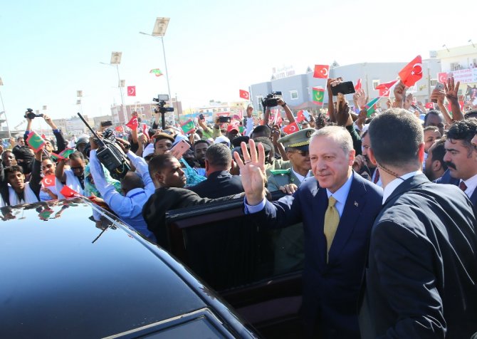 Cumhurbaşkanı Erdoğan, Moritanyalı Mevkidaşıyla Görüştü