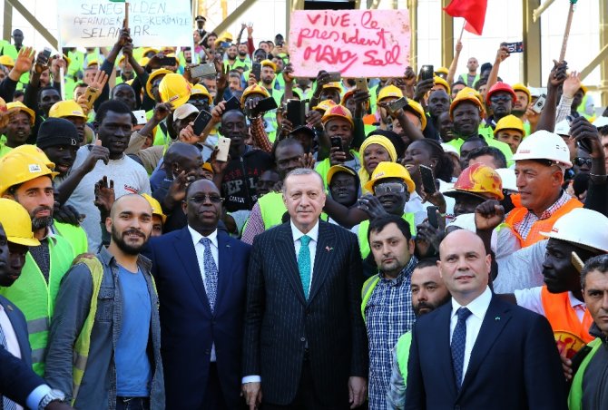 Senegal’deki Türk Firmaların Şantiyelerini Gezdi