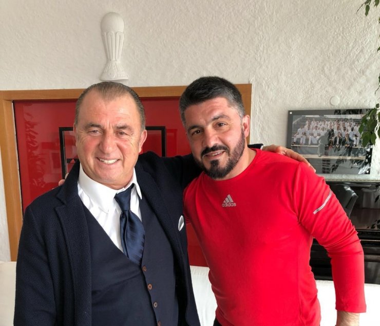 Fatih Terim Gattuso’yla Bir Araya Geldi