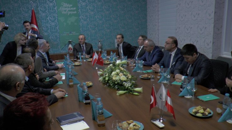 Çavuşoğlu, Yunus Emre Enstitüsü Açılış Törenine Katıldı