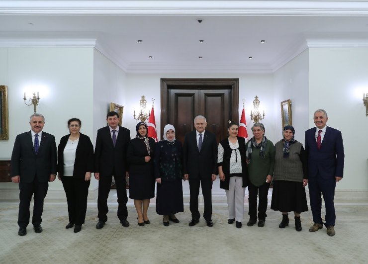 Yıldırım, Köyünü Türkiye’ye Tanıtan Zümran Ömür’ü Kabul Etti