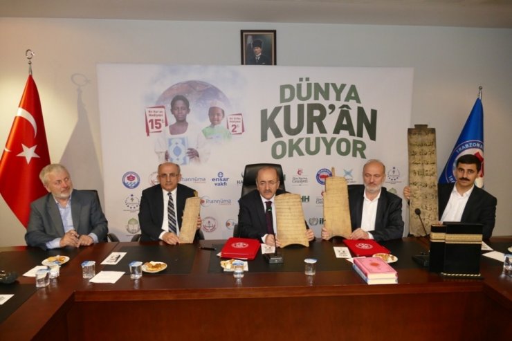 Trabzon’dan Mazlum Milletlere 61 Bin Adet Kur’an-ı Kerim Gidecek