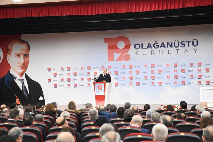 Chp’nin 19. Olağanüstü Kurultayı Başladı