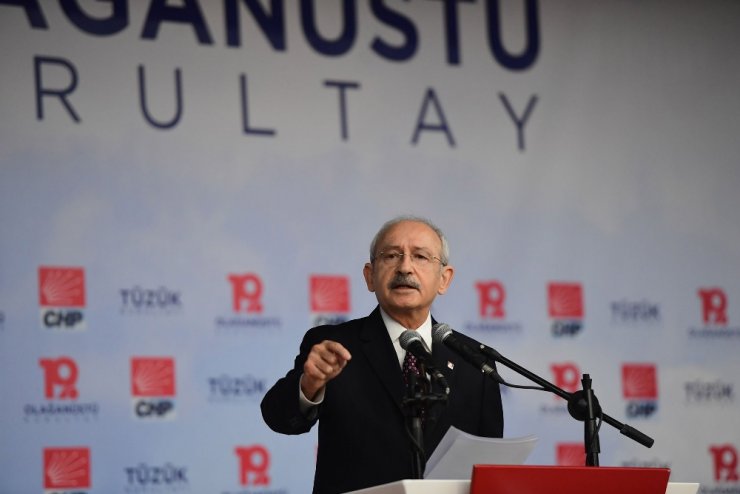 Chp’nin 19. Olağanüstü Kurultayı Başladı