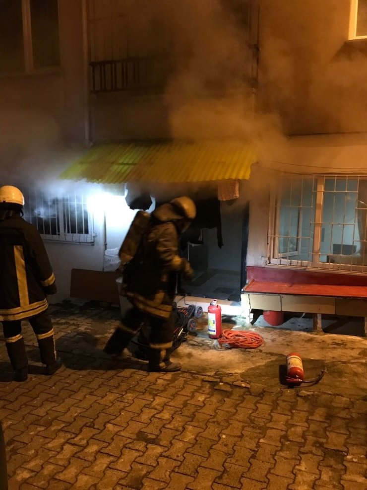 Giresun’da Çıkan Yangın Korkuttu