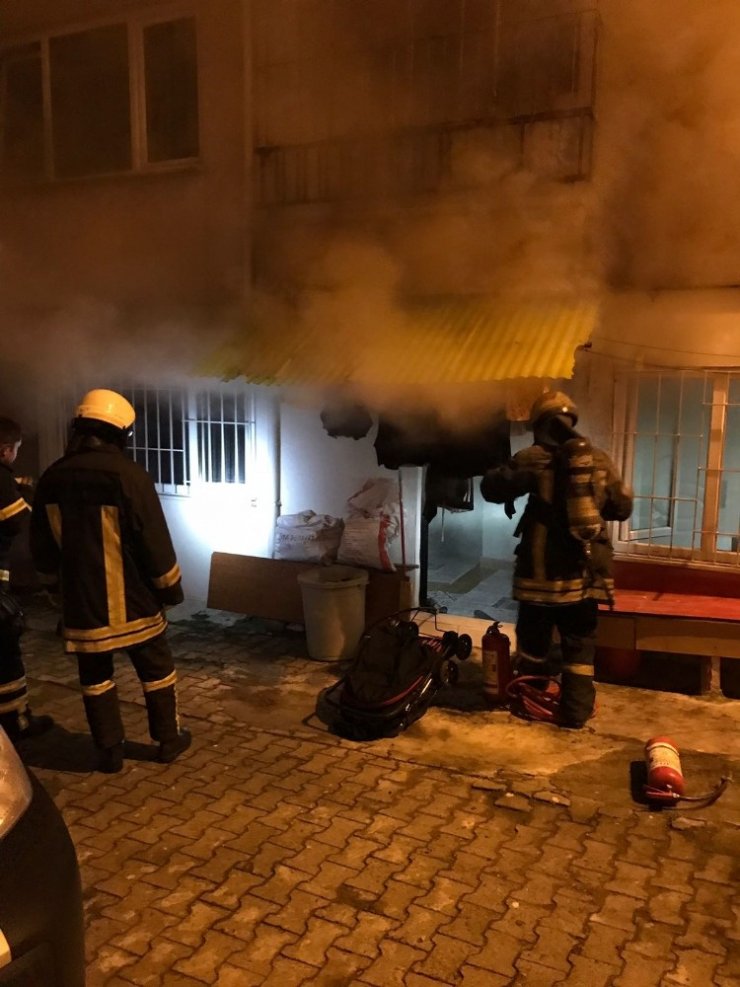 Giresun’da Çıkan Yangın Korkuttu
