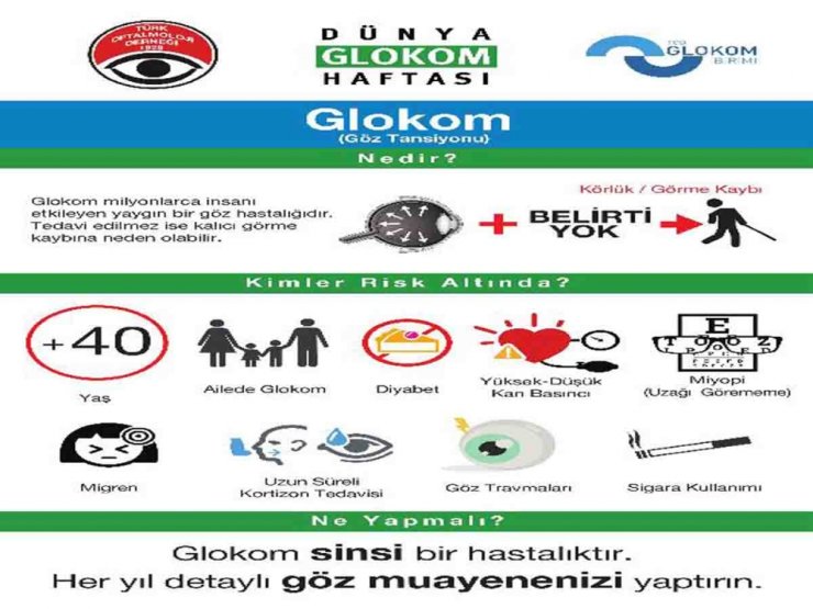 “Göz Tansiyonu Körlükle Sonuçlanabilir"
