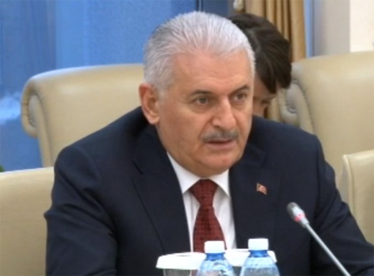 Yıldırım Azerbaycan Milli Meclis Başkanı Asadov İle Görüştü