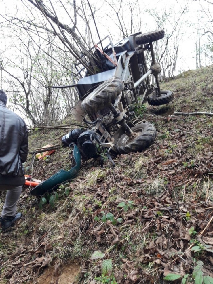 Giresun’da Patpat Bahçeye Yuvarlandı: 1 Yaralı