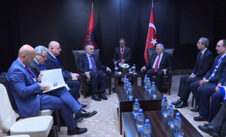 Yıldırım, Arnavutluk Ve Moldova Cumhurbaşkanlarıyla Görüştü