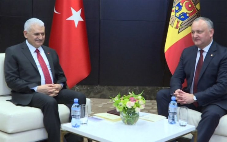 Yıldırım, Arnavutluk Ve Moldova Cumhurbaşkanlarıyla Görüştü