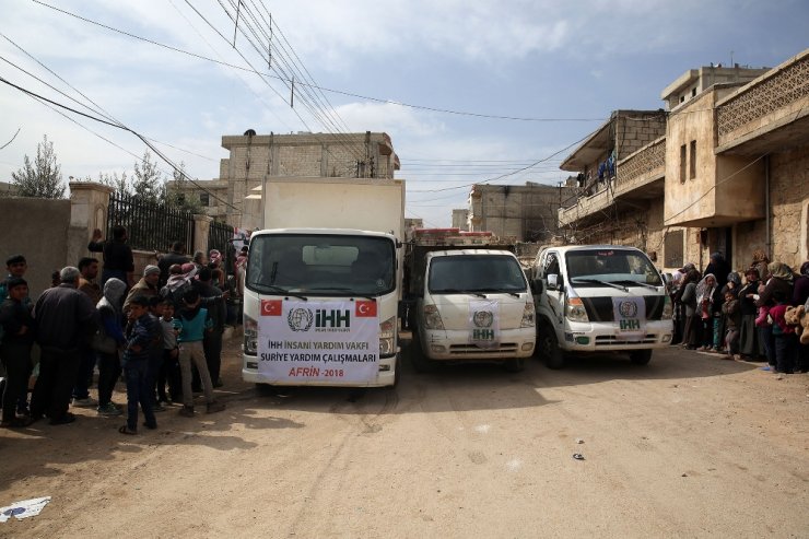 İhh İnsani Yardım Vakfı Afrin’de