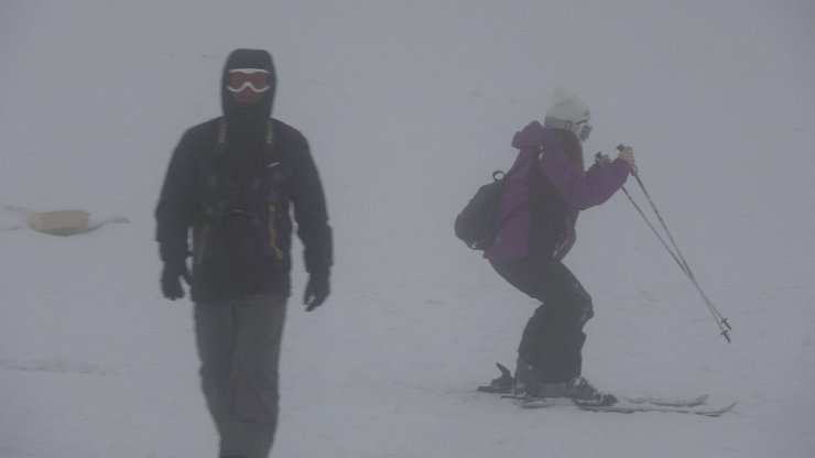 Uludağ’da Kar Yağması İle Birlikte Sezon Uzadı