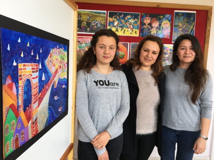 İzmirli Selin Resimde Dünya Birincisi Oldu