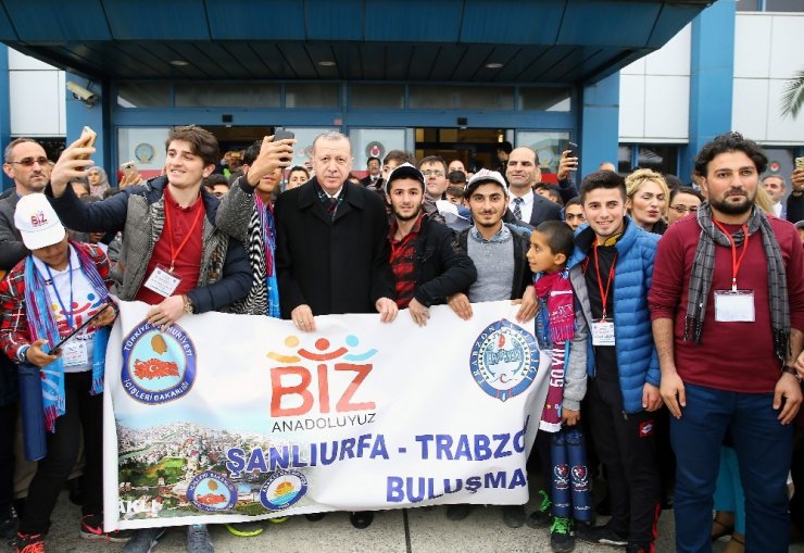 Cumhurbaşkanı Erdoğan Trabzon’da...(1)