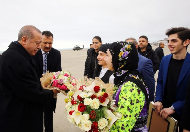 Cumhurbaşkanı Erdoğan Trabzon’da...(1)