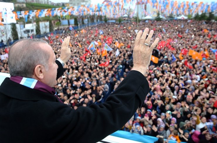 Cumhurbaşkanı Erdoğan Trabzon’da...(1)