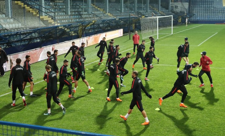 A Milliler, Karadağ Mesaisini Tamamladı