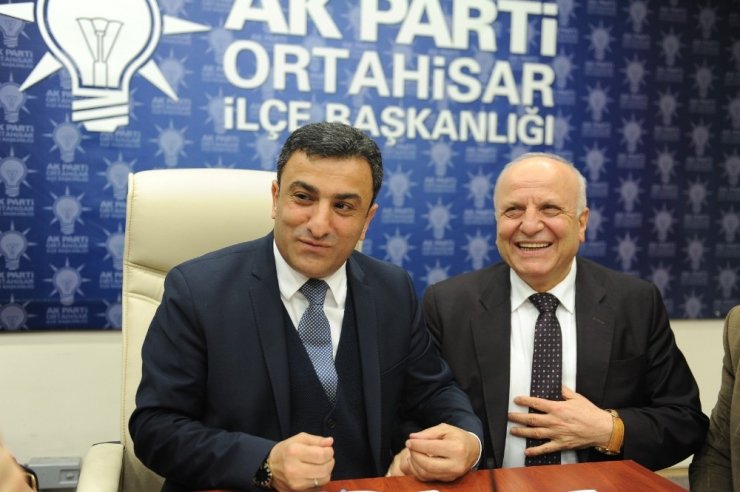 Ak Parti Ortahisar’ın İlk Misafiri Kurucu Başkan İbrahim Keskin Oldu