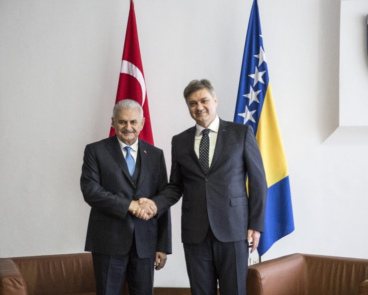 Yıldırım Bosna-hersek Bakanlar Konseyi Başkanı Zvizdiçile Görüştü
