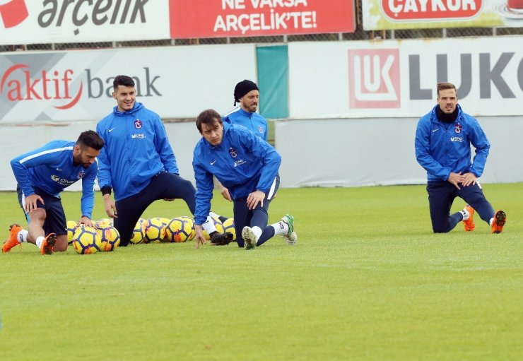 Trabzonspor Galatasaray Maçı Hazırlıklarını Sürdürdü